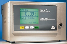 Delta-F NanoTrace II Oxygen Gas Analyzer
